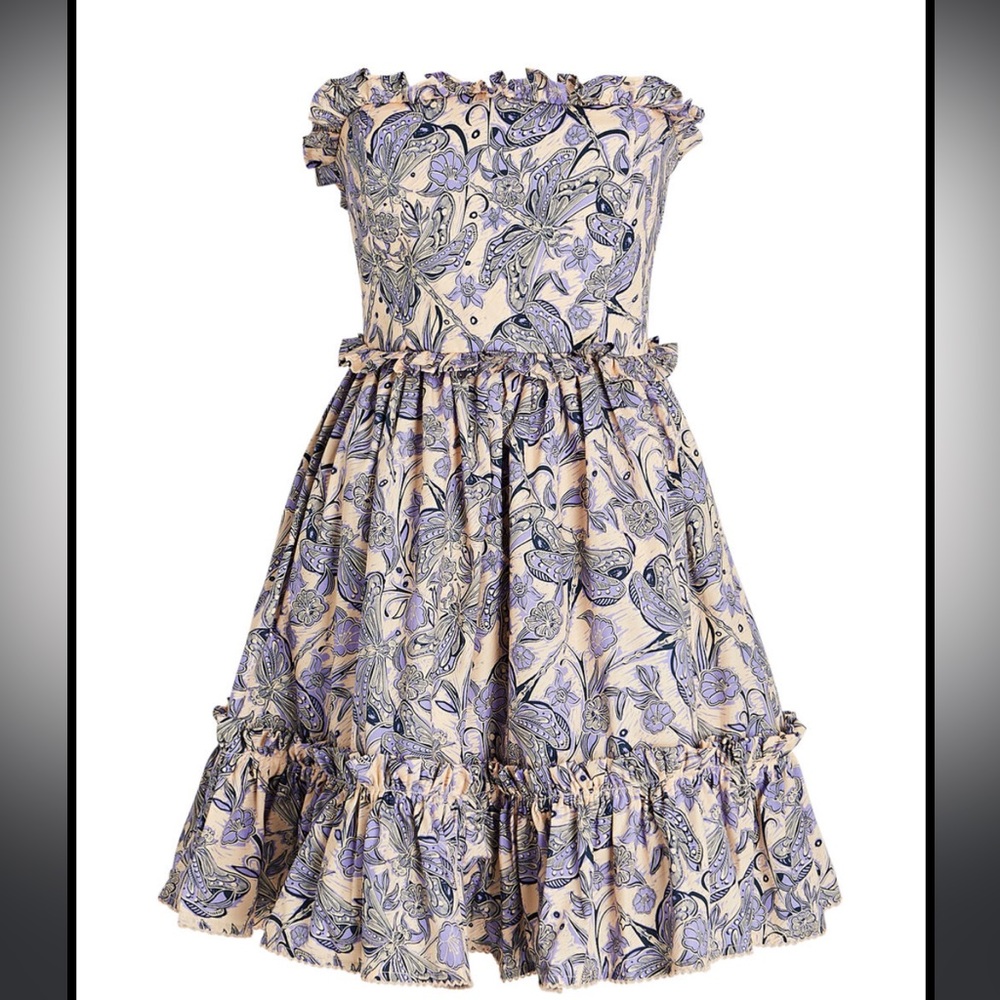 NWT Agua by Agua Bendita strapless dress